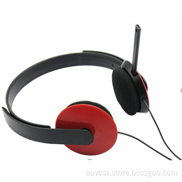 Aovo-S398 Low Price Headband Headphone/Headset with Microphone